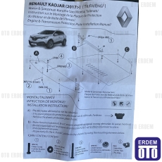 Renault Kadjar Karter Muhafazası Metal 7711823884 7711823884