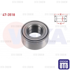 Renault Kangoo Laguna 2 3 Ön Tekerlek Rulmanı Sol-Sağ Abs Okuyuculu 45x83x39 2007-2008 47-3518 47-3518