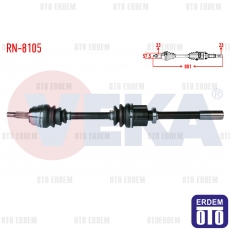 Renault Laguna 1 Aks Sağ Ön Komple 2.0i 16V 1995-2002 RN-8105 RN-8105