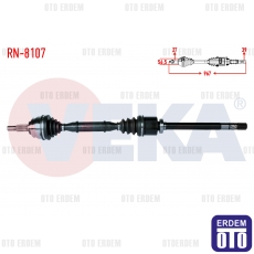 Renault Laguna 2 Aks Sağ Ön Komple 1.9 Dci 2001-2007 RN-8107 RN-8107