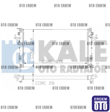 Renault Laguna 2 Motor Su Radyatörü 8200008764 8200008764