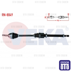 Renault Megane 2 Kangoo Komple Aks Sağ Ön 2002-2008 RN-8049 RN-8049