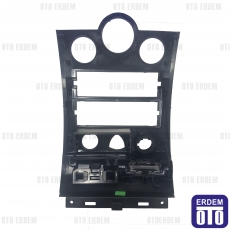 Renault Megane 2 Torpido Radyo Ve Klima Çerçevesi (Füme) (Dijital Klima) 8200491109 8200491109