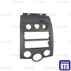 Renault Megane 2 Torpido Radyo Ve Klima Çerçevesi (Füme) (Dijital Klima) 8200491109 8200491109