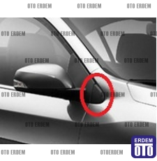 Renault Megane 3 Dış Ayna Köşe Bakaliti SAĞ 638740012R 638740012R
