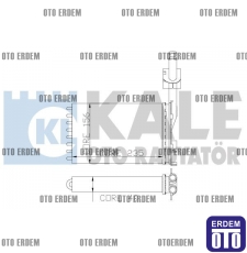 Renault R21 Optima Kalorifer Peteği Radyatörü 1 Sıra 7701032297 7701032297