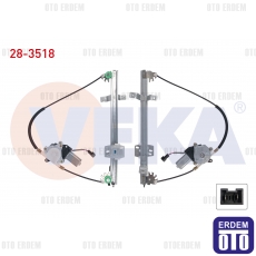Renault R9 R11 Cam Krikosu Elektrikli Tellı Sol Ön 1.4-1.7 1985-1995 28-3518 28-3518