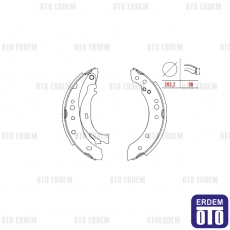 Renault Symbol 2 Laguna 1 Fren Balata Pabuc Arka Levyeli WGNBS-CI001 WGNBS-CI001