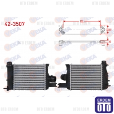 Renault Symbol 3 Turbo Radyatörü Intercooler 1.5 Dcı 2012 42-3507 42-3507