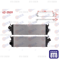 Renault Trafic 2 Turbo Radyatörü (İntercooler) 2.0 Dcı 2001-2014 42-3509 42-3509