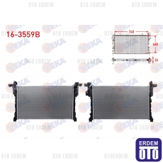 Renault Trafic 3 Su Radyatörü Brazing 1.6 DCI M-T AC+ 115 PS 2014 16-3559B 16-3559B