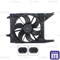 Dacia Logan Klimalı Fan Motoru ve Davlumbazı Komple Veka 25-3509 - 2