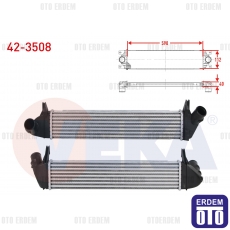 Dacia Logan Turbo Radyatörü (İntercooler) 1.5 Dcı 2004-2012 42-3508 - 2