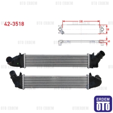 Dacia Logan Turbo Radyatörü (İntercooler) 1.5 Dcı 2006-2008 42-3518