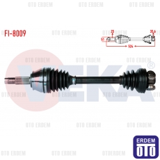Fiat Doblo Aks Sağ Ön Komple 1.3 Mjt 2001-2010 FI-8009 - 2