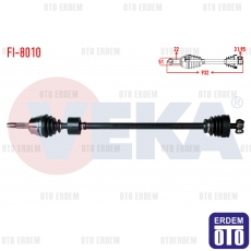 Fiat Doblo Aks Sağ Ön Komple 1.9 D 2001-2010 FI-8010 - 2