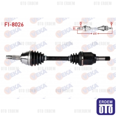 Fiat Doblo Aks Sol Ön Komple 1.3 Mjt 2001-2010 FI-8026 - 2