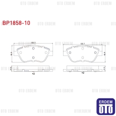 Fiat Doblo / Linea / Albea Fren Balata Ön BP1858-10