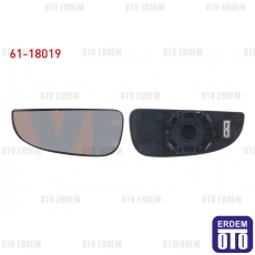 Fiat Ducato Ayna Camı Sol Isıtmalı Alt 2006- 61-18019