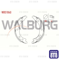 Fiat Ducato El Fren Balatası 2002-2006 WBS1040 - 2