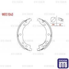 Fiat Ducato El Fren Balatası 2002-2006 WBS1040