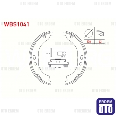 Fiat Ducato El Fren Balatası 2006-2014 WBS1041