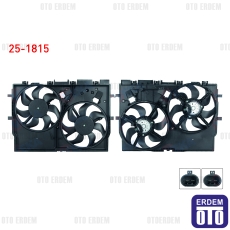 Fiat Ducato Fan Motoru Su+Klima Davlumbazlı Çiftli 2.0 Mjt 2006- 25-1815