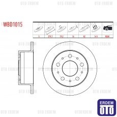 Fiat Ducato Fren Diski Arka 2002-2006 WBD1015
