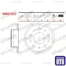 Fiat Ducato Fren Diski Arka 2006-2014 WBD1022 - 2