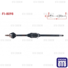 Fiat Egea Aks Sağ Ön Komple 1.6 Mjt 2015 FI-8098