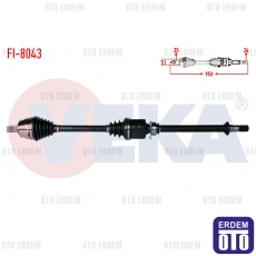 Fiat Fiorino Aks Sağ Ön Komple 1.3 Mjt 2007-2013 FI-8043 - 2