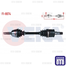 Fiat Fiorino Aks Sol Ön Komple 1.3 Mjt 2008-2013 FI-8074 - 2
