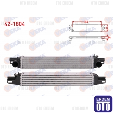 Fiat Fiorino Turbo Radyatörü (Intercooler) 1.3 Mjt Euro 4 2007 42-1804 - 2