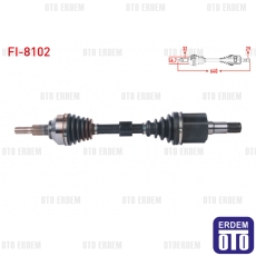 Fiat Freemont Aks Sol Ön Komple 2.0 Mjt 2011 FI-8102