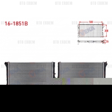 Fiat Idea Punto Su Radyatörü 1999-2009 16-1851B