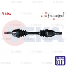 Fiat Linea Grande Punto Aks Sol Ön Komple 2005-2012 FI-8064 - 2