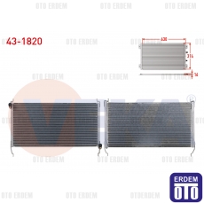 Fiat Marea 1.6i 16v Klima Radyatörü 1996-2007 43-1820 - 2