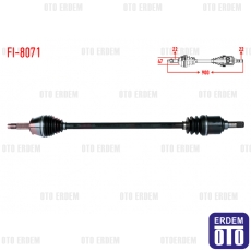 Fiat Palio Albea Aks Sağ Ön Komple 1.2i 1.4i 1.6i 2002-2010 FI-8071