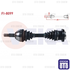 Fiat Punto Aks Sol Ön Komple 1.3 JTD 1.9 JTD 1999-2009 FI-8099 - 2