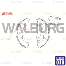 Fiat Scudo Fren Pabucu 1996-2006 WBS1038 - 2