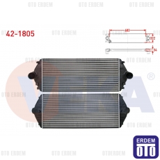 Fiat Scudo Turbo Radyatörü (Intercooler) 1.9 Td 1996-2006 42-1805 - 2