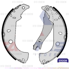 Fiat Tempra Fren Balata Arka 1.6i 2.0i Levyeli 228.6x42 mm 1992-1999 AP05050