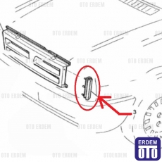 Fiat Uno Ön Sağ Panjur Bakaliti 7639891 - 3