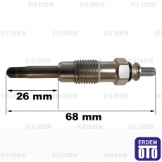 Isıtma Bujisi Express R19 R9D 1.9Dizel F8Q 7700105290 - Mais - 2
