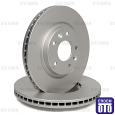 Kadjar Ön Fren Disk Takımı Delphi Karbon 402066624R - 2