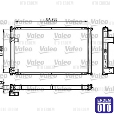 Master 2 Motor Su Radyatörü Valeo 7701046209 - 2