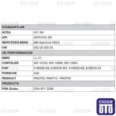 Motul 5w40 6100 SYN-nergy SPEC 5LT  - 3