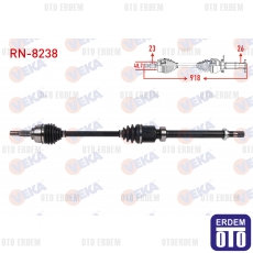 Renault Captur Aks Sağ Ön Komple 0.9 TCe 2013>> RN-8238 - 2