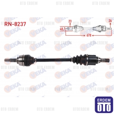 Renault Captur Aks Sol Ön Komple 0.9 TCe 2013>> RN-8237 - 2