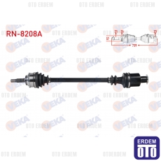 Renault Clio 2 Aks Sağ Ön Komple 1.4i 16V 1998-2005 RN-8208A - 2